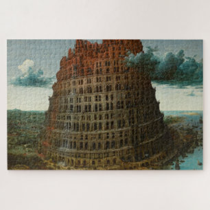 De toren van Babel (van Pieter Bruegel de Ouderen) Legpuzzel