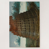 De toren van Babel (van Pieter Bruegel de Ouderen) Legpuzzel (Verticaal)