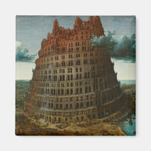 De toren van Babel (van Pieter Bruegel de Ouderen) Magneet
