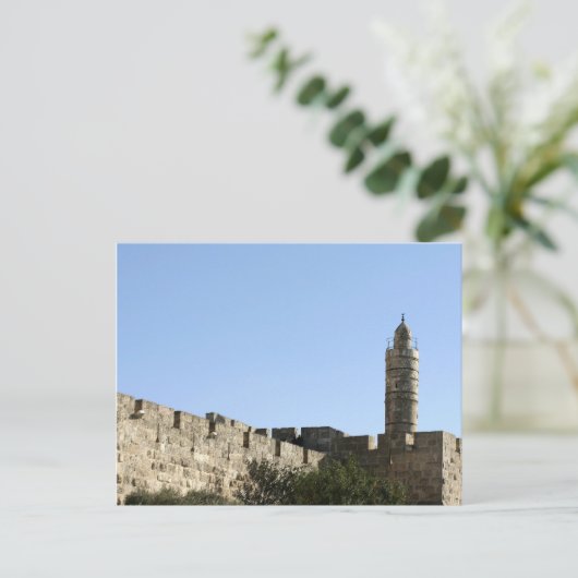 De toren van David Briefkaart (Staand voorkant)