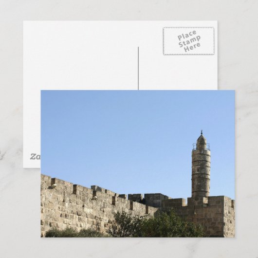 De toren van David Briefkaart (Voorkant / Achterkant)