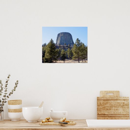 De toren van de duivel poster (Keuken)