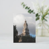 De toren van de kerk van Sainte-Trinité, Parijs Briefkaart (Staand voorkant)