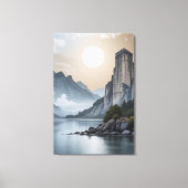 De Toren van Eeuwige Stilte Canvas Afdruk (Voorkant)