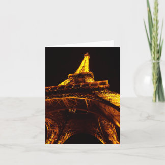 de toren van Eiffel Kaart