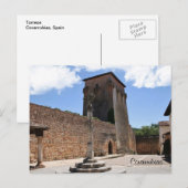De Toren van Gonzalez van Fernán in Covarrubias Briefkaart (Voorkant / Achterkant)