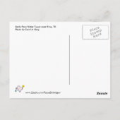 De Toren van het Water van het Gezicht van de Briefkaart (Achterkant)