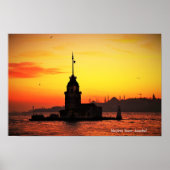 De toren van Istanbul Turkije Poster (Voorkant)
