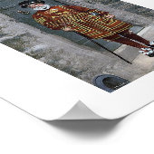 De toren van Londen, de Yeoman Warder Poster (Hoek)