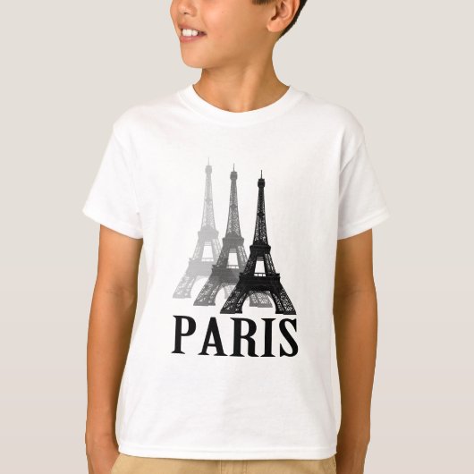 De Toren van Parijs Eiffel T-shirt (Voorkant)