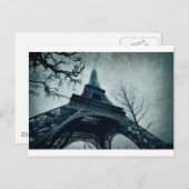 de torenherinneringen van Eiffel Briefkaart (Voorkant / Achterkant)