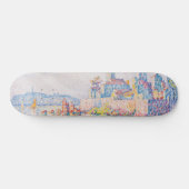 De Torens van Antibes (door Paul Signac) Persoonlijk Skateboard (Horizontaal)