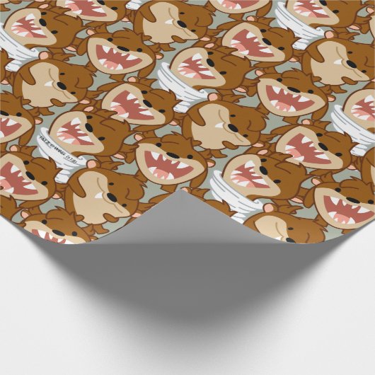 De Tornado TAZ™ van Chibi Cadeaupapier (Hoek)