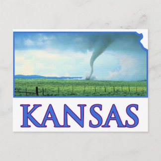 De Tornado van Kansas Briefkaart