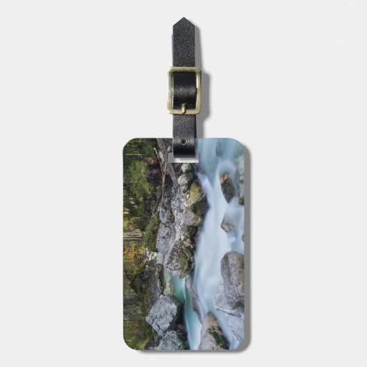 De torrent Ramsauer Ache Bagagelabel (Voorkant verticaal)