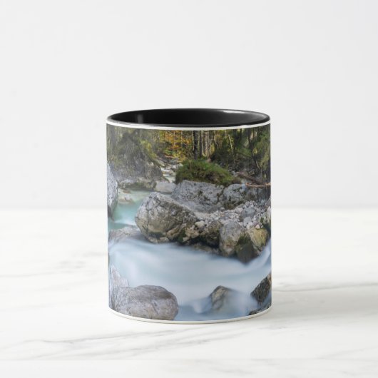 De torrent Ramsauer Ache Mok (Midden)