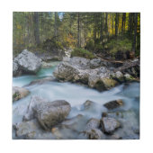 De torrent Ramsauer Ache Tegeltje (Voorkant)