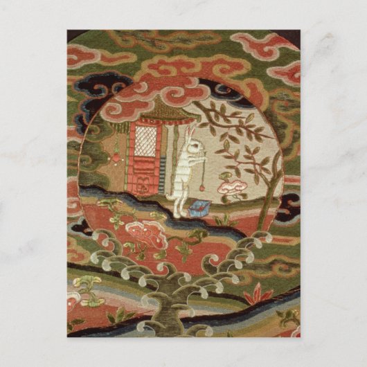 De Tortoise en de Hare, Edo-periode Briefkaart (Voorkant)