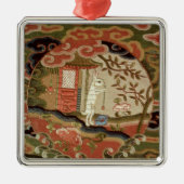 De Tortoise en de Hare, Edo-periode Metalen Ornament (Voorkant)