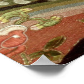 De Tortoise en de Hare, Edo-periode Poster (Hoek)