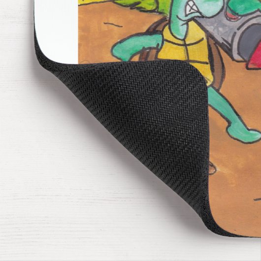 De Tortoise en de Hare Muismat (Hoek)