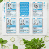 De Tory Leadership Race Souvenir Tea Towel van 201 Theedoek (Gevouwen)