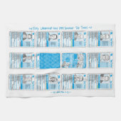 De Tory Leadership Race Souvenir Tea Towel van 201 Theedoek (Horizontaal)