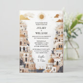 De Toscaanse Italiaanse koffie Sorrento Casual bru Kaart (Staand voorkant)