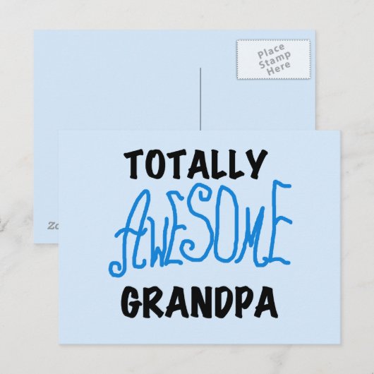 De totaal Geweldige T-shirts en de Giften van de Briefkaart (Voorkant / Achterkant)