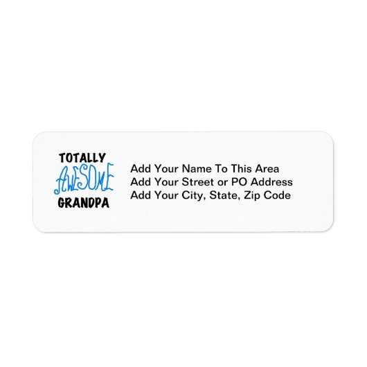 De totaal Geweldige T-shirts en de Giften van de Etiket (Voorkant)