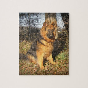 De totale Duitse herder Legpuzzel
