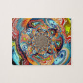 De totale uitdaging is de fractale puzzel (Horizontaal)