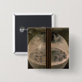 De totstandbrenging van de wereld 2 vierkante button 5,1 cm (Voorkant /achterkant)