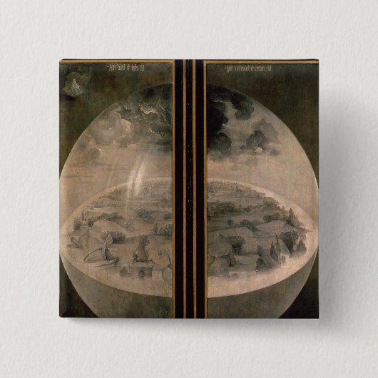 De totstandbrenging van de wereld 2 vierkante button 5,1 cm (Voorkant)