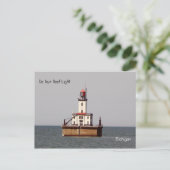 De Tour Reef Light-postkaart Briefkaart (Staand voorkant)
