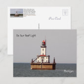 De Tour Reef Light-postkaart Briefkaart (Voorkant / Achterkant)