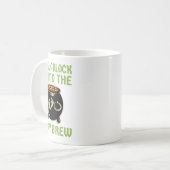 De tovenaar achter het Baby Halloween kostuum Koffiemok (Voorkant links)