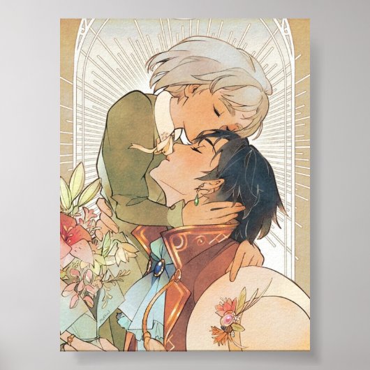 De Tovenaar en de Hoedenmaker Poster (Voorkant)