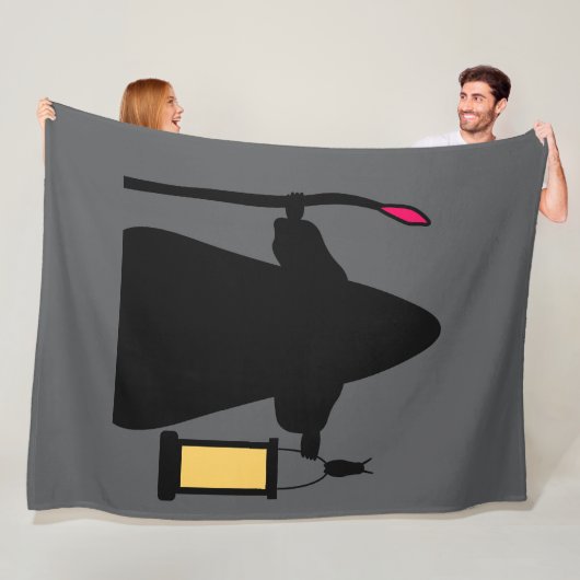 De Tovenaar Fleece Deken (In situ)