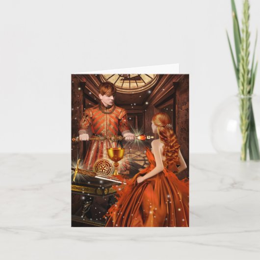 De tovenaar kaart (Voorkant)