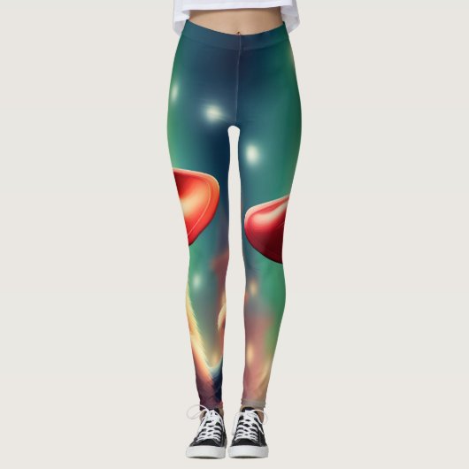 de tovenaar kat leggings (Voorkant)