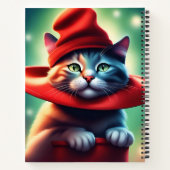 de tovenaar kat notitieboek (Achterkant)