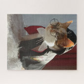 De tovenaar kat puzzel (Horizontaal)