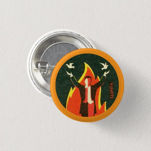 De Tovenaar Knop Ronde Button 3,2 Cm (Voorkant /achterkant)