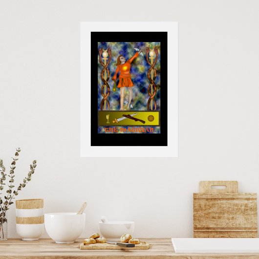 De tovenaar - Poster (Keuken)