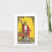 De tovenaar tarot kaart - Rider Waite Smith tarot (Voorkant)