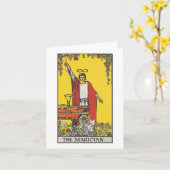 De tovenaar tarot kaart - Rider Waite Smith tarot (Gele Bloem)