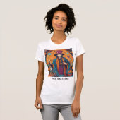DE TOVENAAR - TAROT KAART T-SHIRT (Voorkant volledig)
