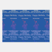 "De tovenaar" Tarot me verjaardag Inpakpapier Vel (Voorkant 2)