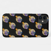 De Tovenaar van de cartoon Owl die op het Patroon Case-Mate iPhone Case (Achterkant (horizontaal))
